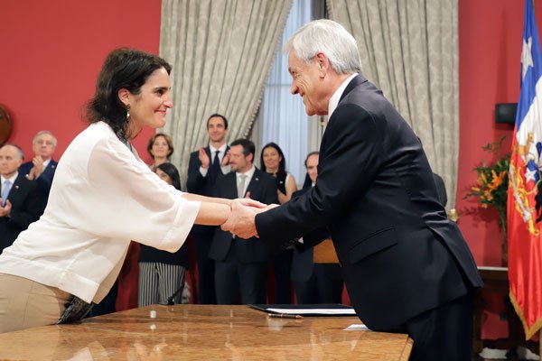 María José Zaldívar, la nueva ministra del Trabajo y Previsión Social. Foto: Rodolfo Jara
