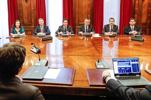 La de ayer fue la primera reunión de política monetaria en la que participó el ministro de Hacienda Ignacio Briones.
