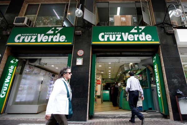 Cruz Verde el principal actor del mercado de farmacias en el país.