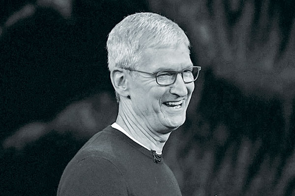 Tim Cook, Ceo de Apple. Foto: Bloomberg