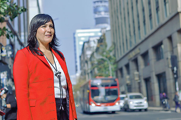 Paola Tapia, Directorio de Transportes Público Metropolitano. Foto: Veronica Ortiz