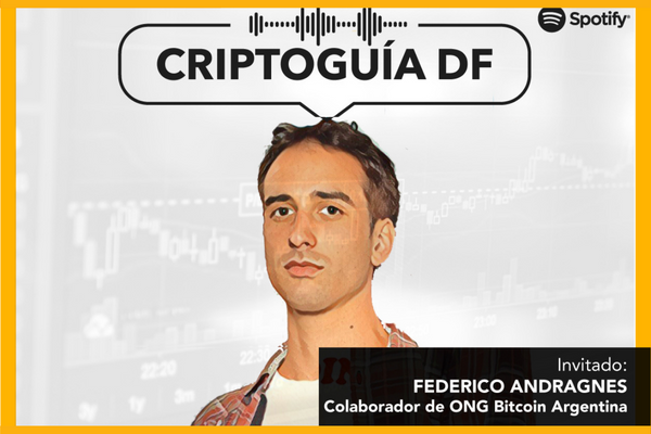 Federico Andragnes, colaborador de la ONG Bitcoin Argentina.