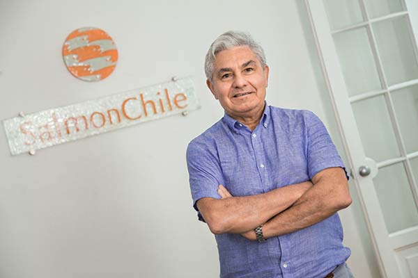 Arturo Clement, presidente de SalmonChile. Foto: Julio Castro