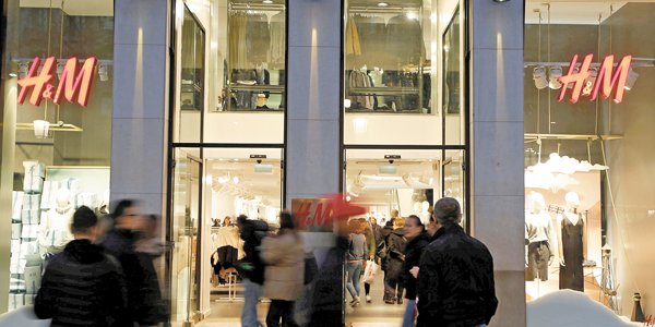 h&m cresta mall