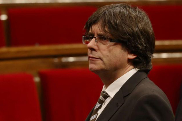 <p>Justicia española ordena la detención internacional de Carles Puigdemont y los cuatro exconsellers</p>