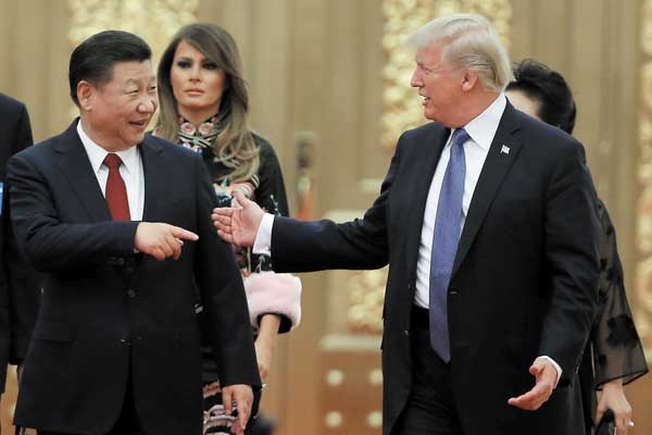<p>Trump suaviza su discurso sobre el déficit comercial con China y culpa a predecesores</p>
