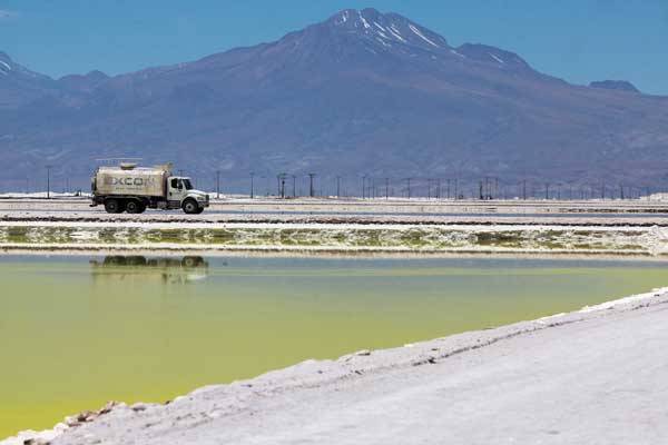 <p>Los dominios de SQM en el salar de Atacama</p>