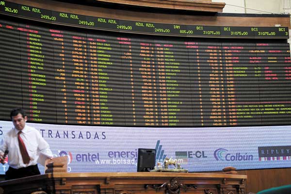 <p>El IPSA retrocede por sexta jornada consecutiva</p>