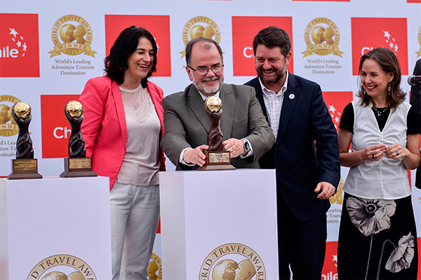 Chile una vez más fue elegido como el "Mejor Destino de Turismo Aventura del Mundo"