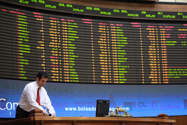 <p>El IPSA se mantiene sobre los 5.000 puntos y destacan una vez más las empresas constructoras</p>