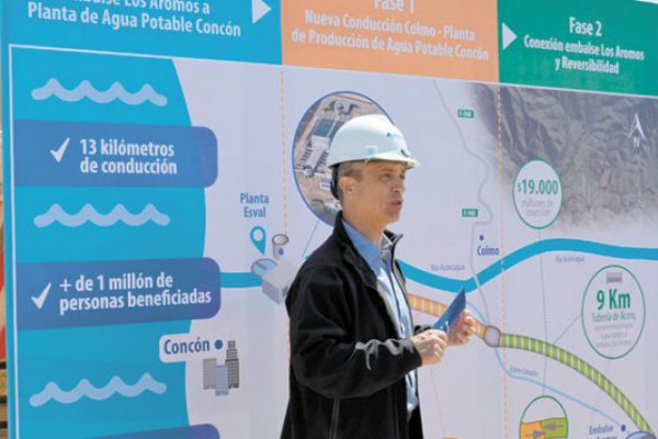 Esval invertirá US$ 37 millones para respaldar abastecimiento de agua