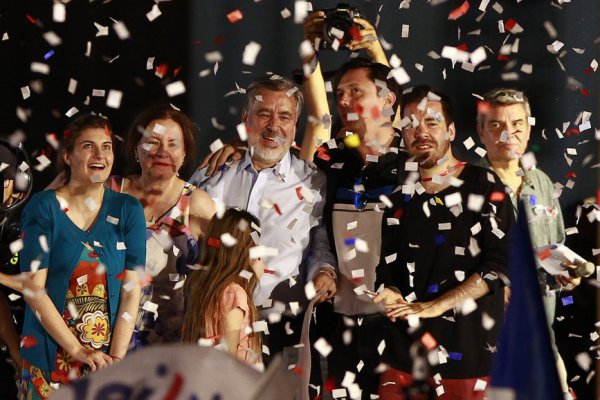 <p>Imágenes del cierre de campaña de Alejandro Guillier</p>