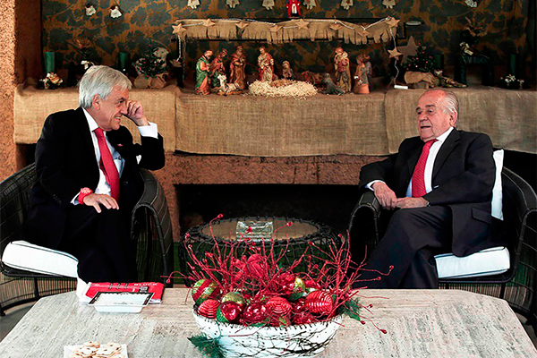 Zaldívar tras reunión con Piñera: "La Nueva Mayoría el 11 de marzo termina"