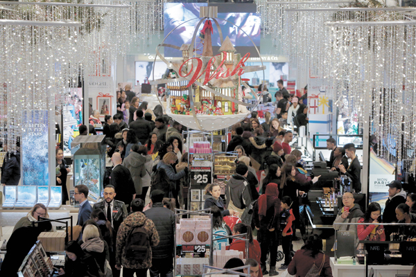 El retail tradicional de EEUU avanza en bolsa por sólidas ventas navideñas