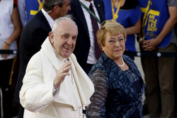 <p>El Papa Francisco en Chile</p>