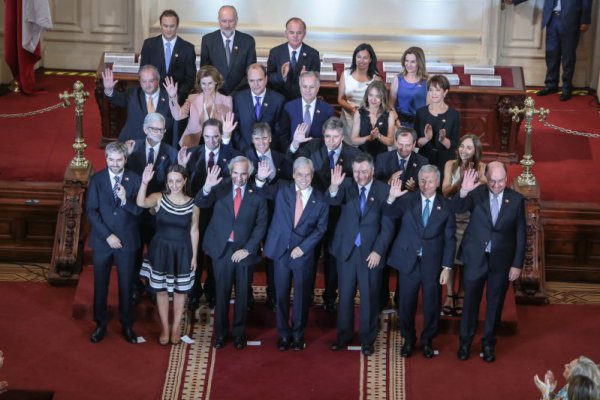 <p>Sebastián Piñera presenta su gabinete</p>