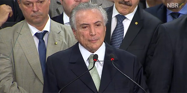 <p>Michel Temer en Davos promete luchar por reformas “día y noche”</p>