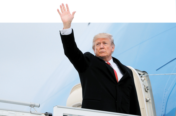 Trump buscará consensos en torno a política migratoria en cuenta pública al Congreso hoy