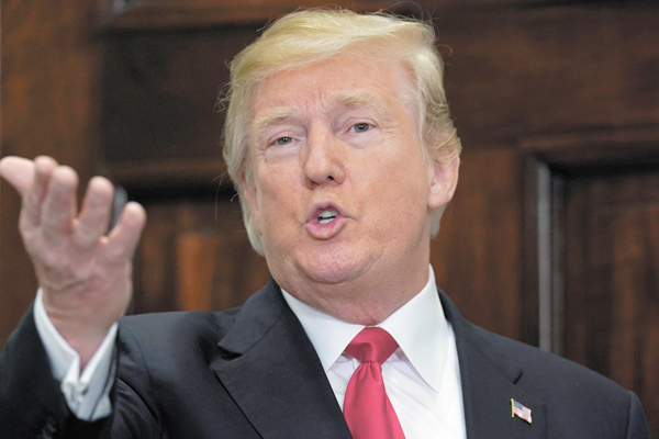 Donald Trump ha tenido suerte con la economía de EEUU