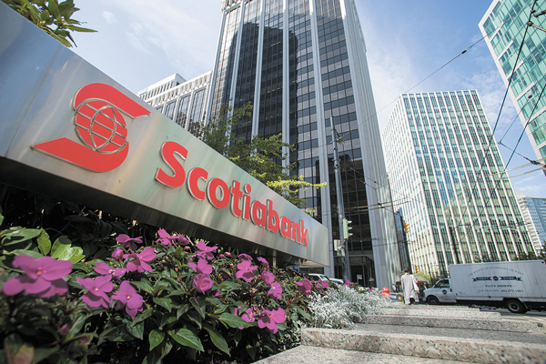 Scotiabank espera duplicar ingresos en Chile en tres años