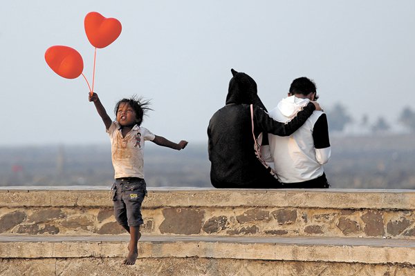 San Valentín en Mumbai