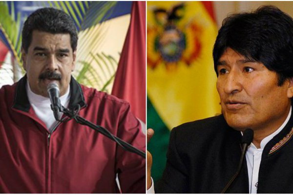 Morales apoya a Maduro ante su exclusión en la Cumbre y pide unión en América