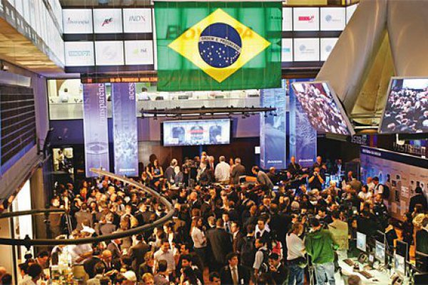0,49% baja el Ibovespa