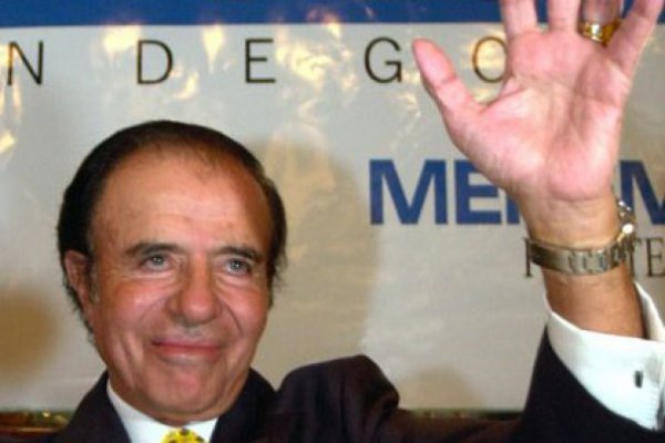 Carlos Menem: "Creo que en todos los gobiernos, salvo el mío, hubo corrupción"