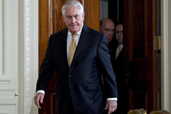 <p>Trump removió a Tillerson como Secretario de Estado de EEUU</p>