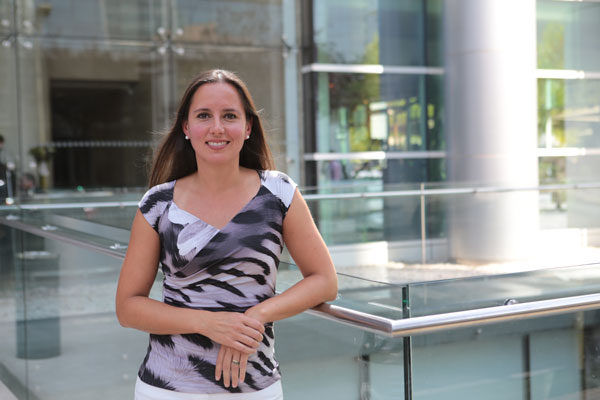 Macarena Cepeda, Presidenta de la Asociación de Industriales Pesqueros A.G. (foto de Rodolfo Jara)