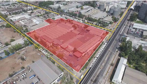 Paño de Vicuña Mackenna promete lograr precio récord de venta