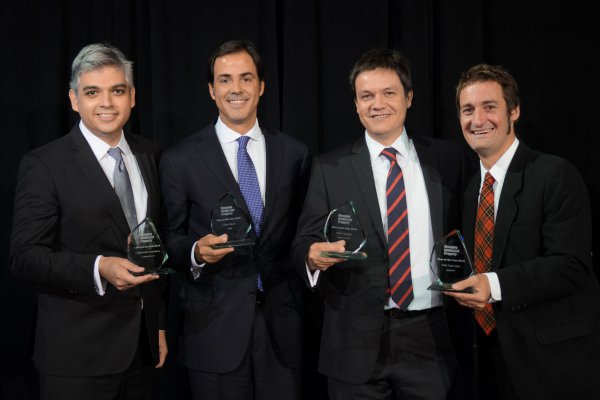 Representantes de estudios galardonados viajaron a NYC a recibir el premio