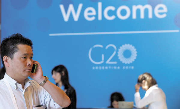 G20 se reúne en Argentina abogando por el libre comercio