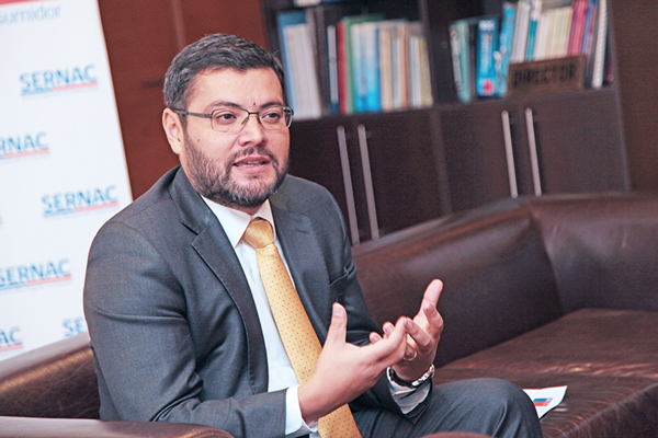 Ernesto Muñoz se desempeñaba como director del Sernac (Foto de Rodolfo Jara)