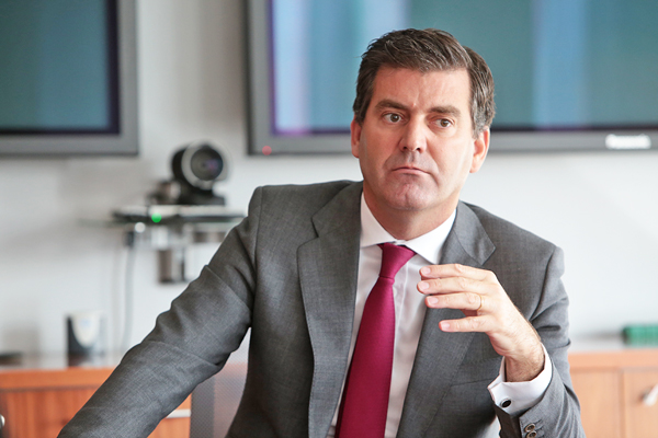 Gonzalo Borja, jefe de mercados emergentes del banco suizo. (Fotografía de Rodolfo Jara)