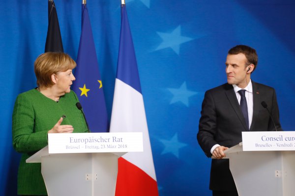<p>Aranceles de Trump comienzan a abrir fisuras en la alianza entre Francia y Alemania, en el corazón de la eurozona</p>