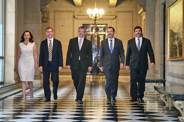 Con nuevo vicepresidente, Banco Central llega a presentar informe monetario al Senado