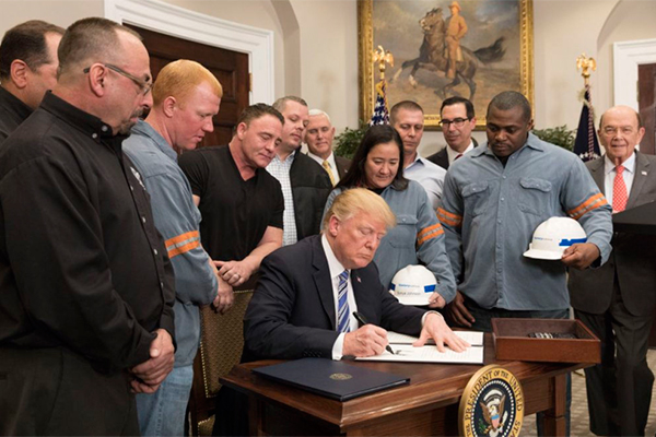 Trump anuncia envío de Fuerzas Armadas a patrullar la frontera con México
