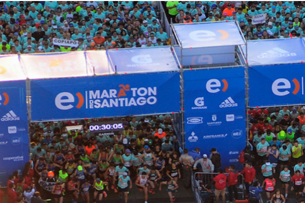App del maratón de Santiago es la misma que usan diez de las mejores corridas del mundo