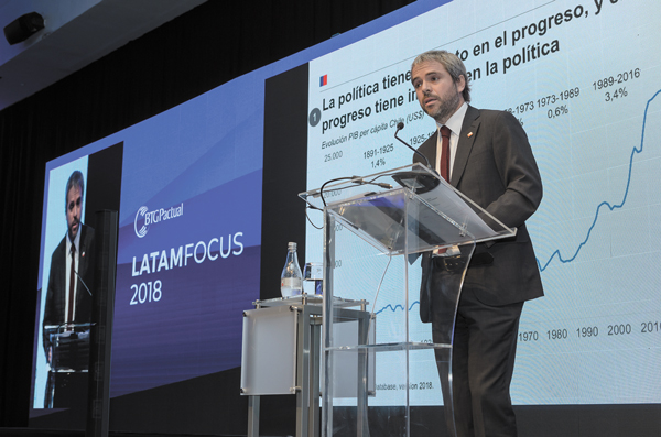 Blumel apunta a Bachelet: “Su gobierno tuvo un estilo polarizante”