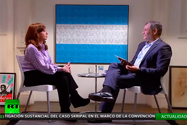 Cristina Fernández: "Los gobiernos neoliberales son sistemas condenados al fracaso"