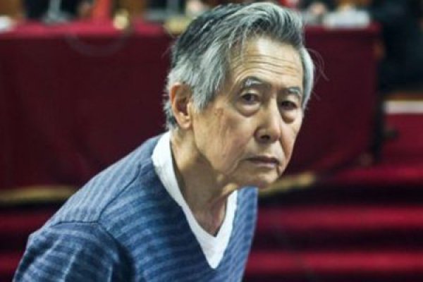 Expresidente Fujimori dice que le detectaron un tumor en los pulmones