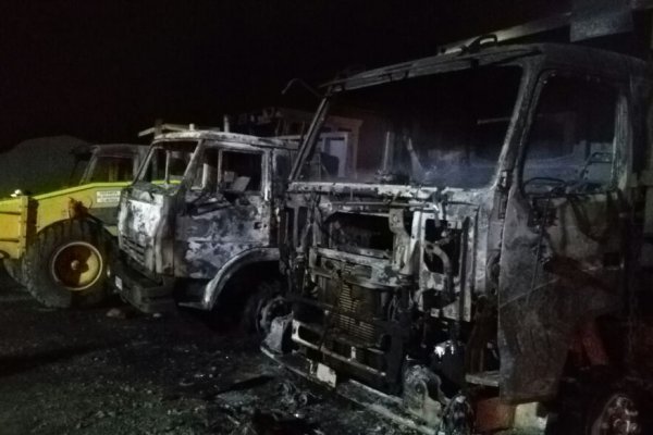Violencia en La Araucanía: queman 16 camiones y autoridades hablan de ataque terrorista