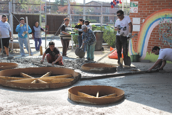 “Más Barrio Melón”: programa contribuye a mejorar espacios comunitarios