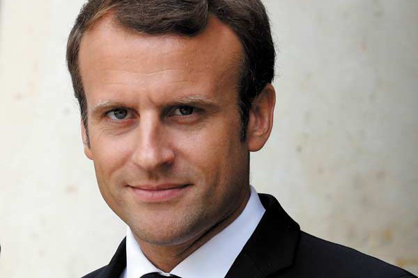 Macron llega a Washington en primera visita oficial a Trump