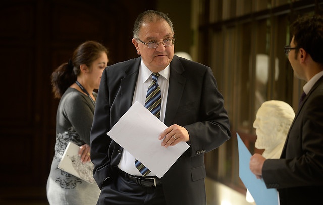 <p>Ministro Moreno se reúne con Huenchumilla para abordar temas de La Araucanía</p>
