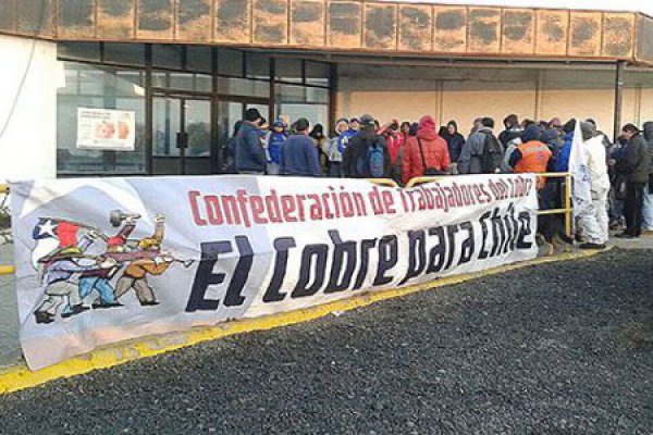 Trabajadores del Cobre critican al gobierno por designación de Benavides en Codelco