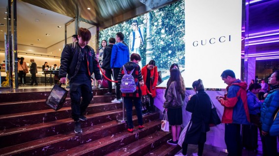 Gucci triunfa en China gracias a clanes de jóvenes derrochadores