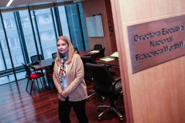 Francisca Werth, Directora Ejecutiva de la Fiscalía Nacional (foto Rodolfo Jara).