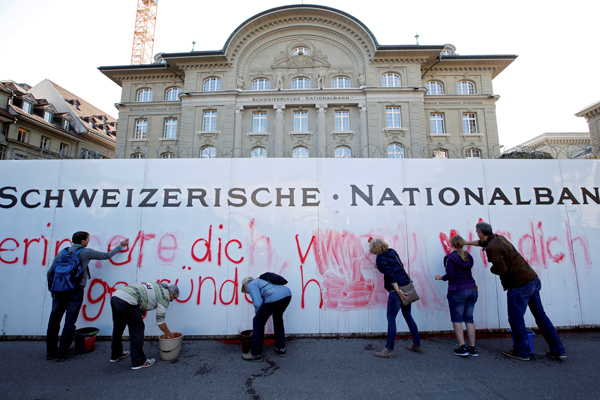 A favor de Vollgeld, la ambiciosa reforma financiera en Suiza